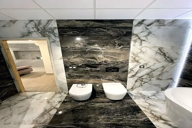 Bathrooms & marble